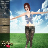 Perfection ~ Butterfly W/Jeans (UN Blue)*