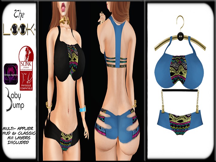 ! [L] ! Zora Outfit & Applier Hud Rain