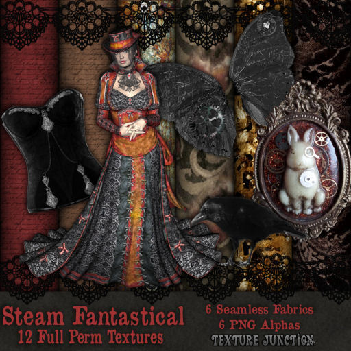 ~TJ~  Steam Fantastical Texture Set