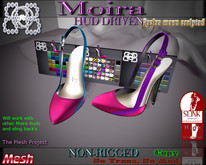 !!BH!!MOIRA'S SLING BACK PUMPS WITH ALL 3 HUD (slink, tmp, resize)