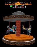 AP - Orange and Silver Horse Carousel v1.1 Petite
