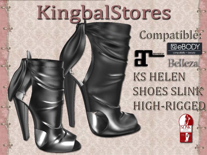 KS SHOES SLINK HIGH RIGGED