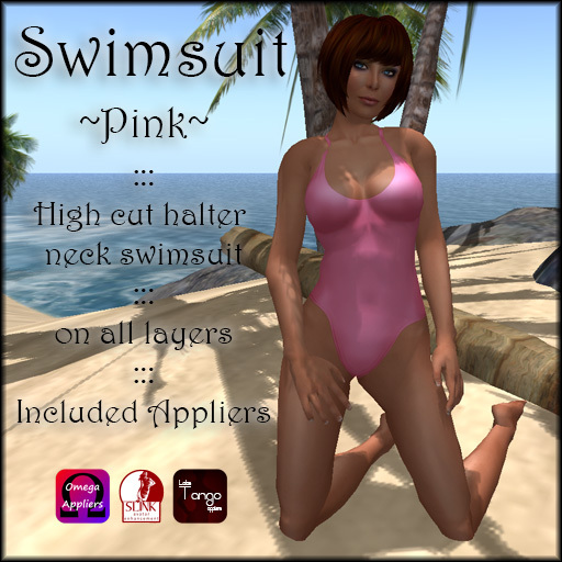 ::Chez::Kitten:: Swimsuit ~ Pink (Lolas, Slink & Omega)