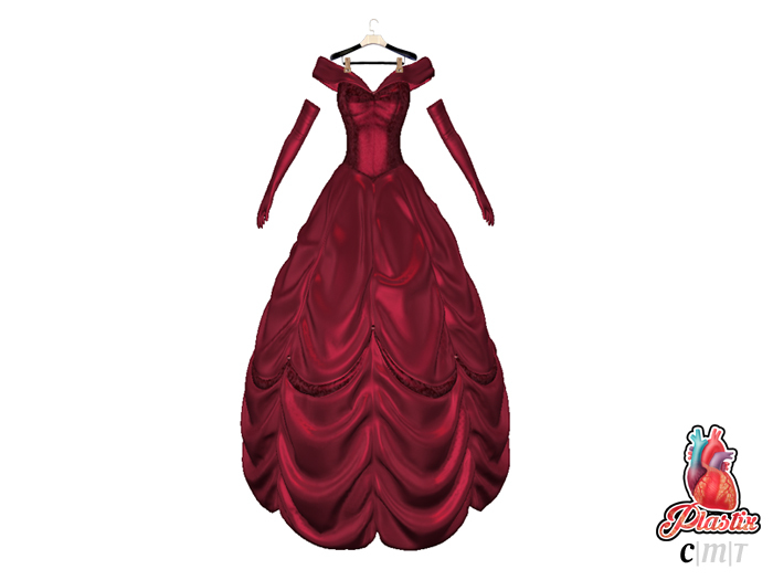Plastix : Princess Belle (Maroon)
