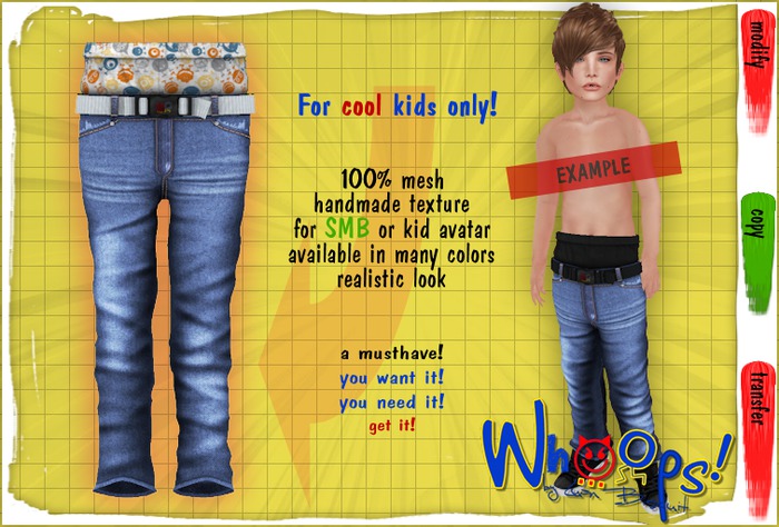 ~[Whoops] - Light Blue / W-Peeps