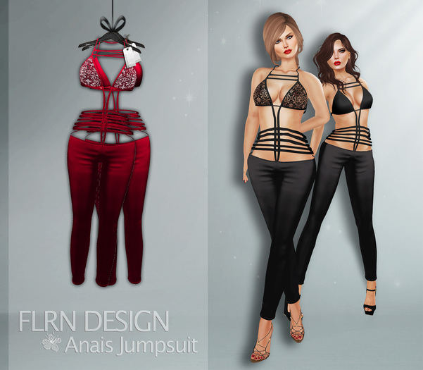 Anais Jumpsuit V1 Red