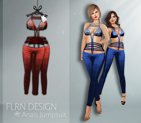 [FLRN] Anais Jumpsuit V2 Red