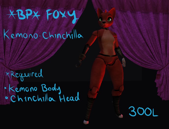 *BP* Kemono-Chinchilla Foxy Mod