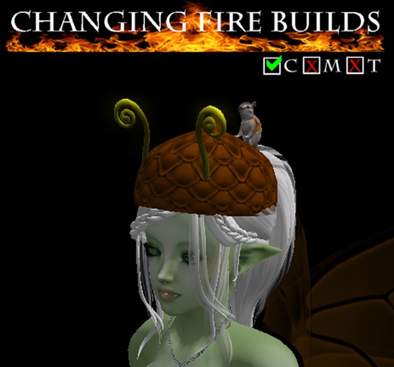 AP - Pixie Acorn Helmet Chipmunk Petite