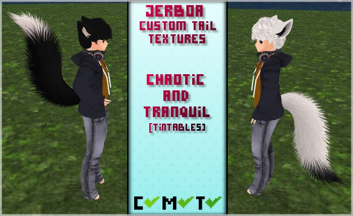 Second Life Marketplace - +VS+ NV Fluffy Tail Custom Textures (Chaotic ...
