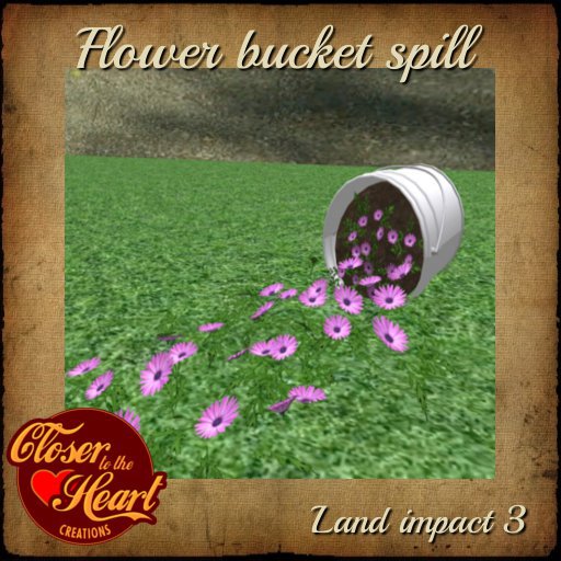 Flower Bucket Spill BOXED