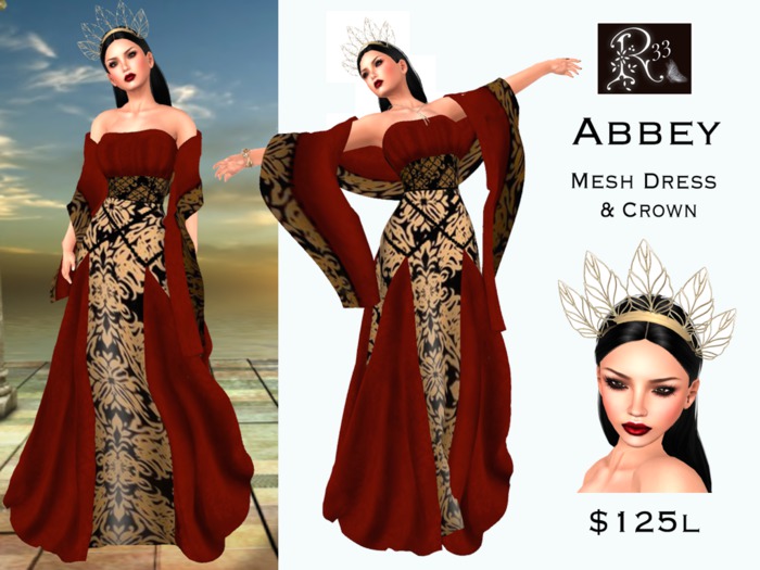 Abbey Red Gown