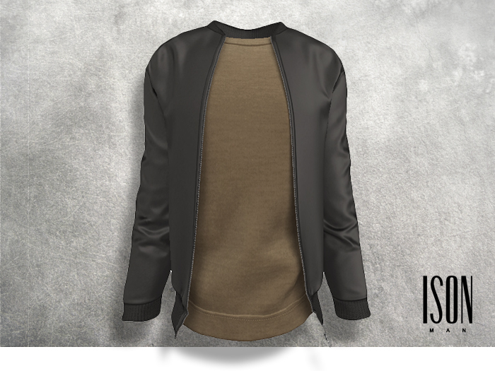 ISON MAN - leather biker vest (tan)