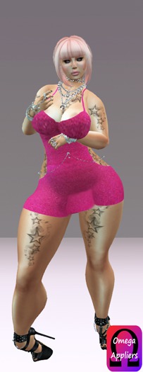 ***Starr Fashion Serena Dress Pink