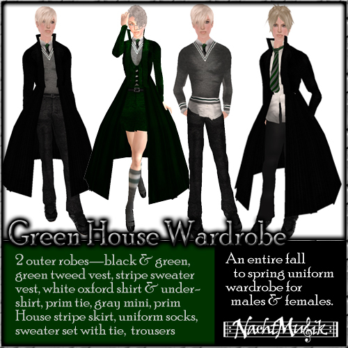 nM Green House Wardrobe
