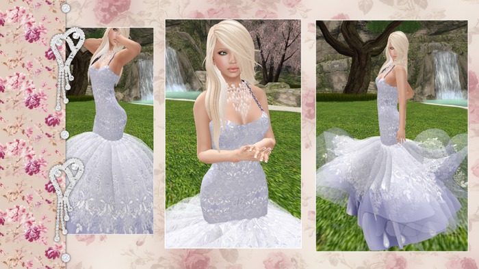 ~*~Shar's Gowns~*~Chain Gown Purple