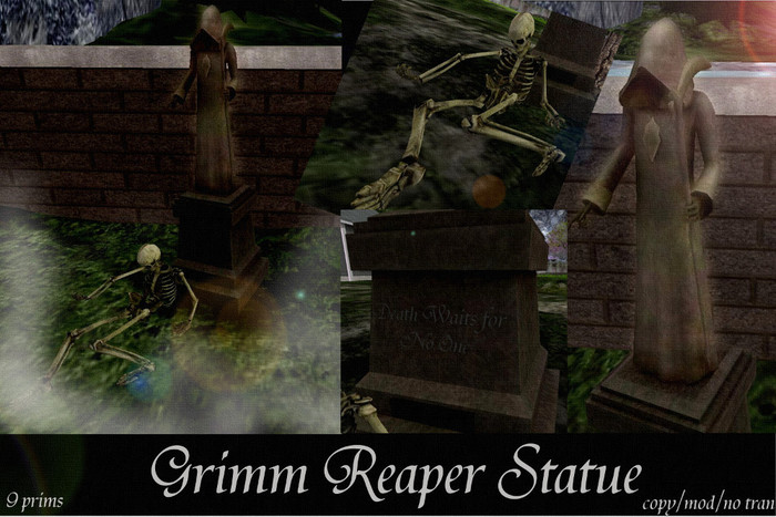 Grimm Reaper Statue