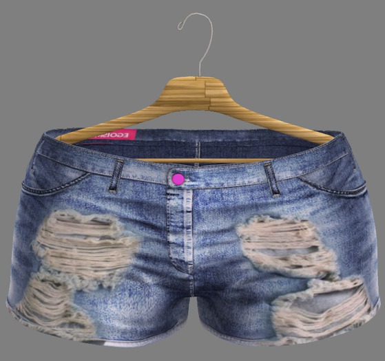 Egoisme - LADY DOLL Shorts - Ripped