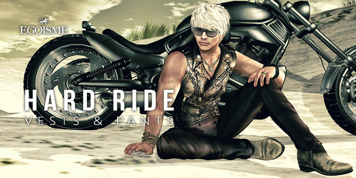Egoisme - HARD RIDER Jacket - Blue