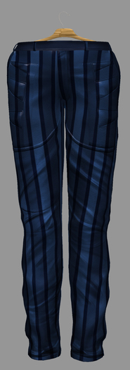 Egoisme - HARD RIDER Pants - Blue Stripes