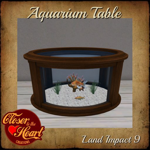 Aquarium Table BOXED