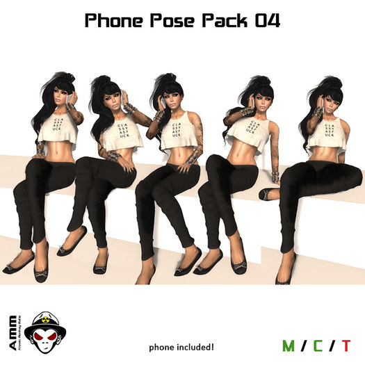 [AMM] Phone Pose Pack 04
