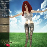 Perfection ~ Butterfly W/Jeans (Umber)*