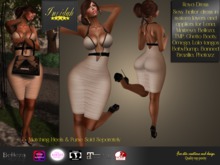 Invidah* Raya Dress Tan