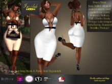 Invidah* Raya Dress WHITE
