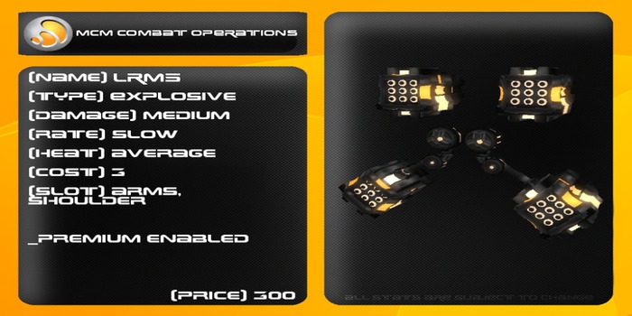 MCM LRM5 *BOXED* 