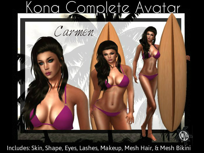 Kona Complete Avatar-Carmen