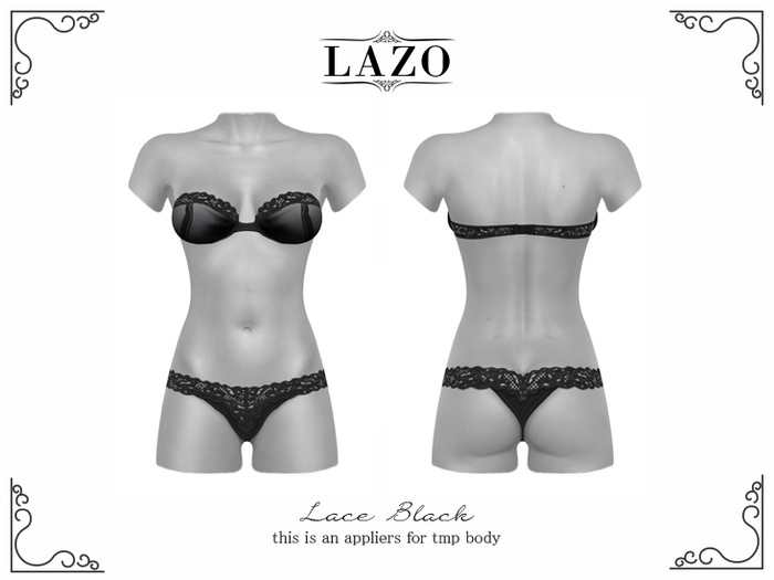[LAZO] Lace Black