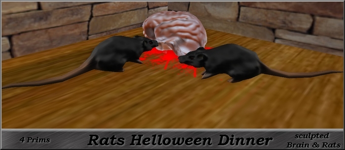 Halloween Rats Dinner