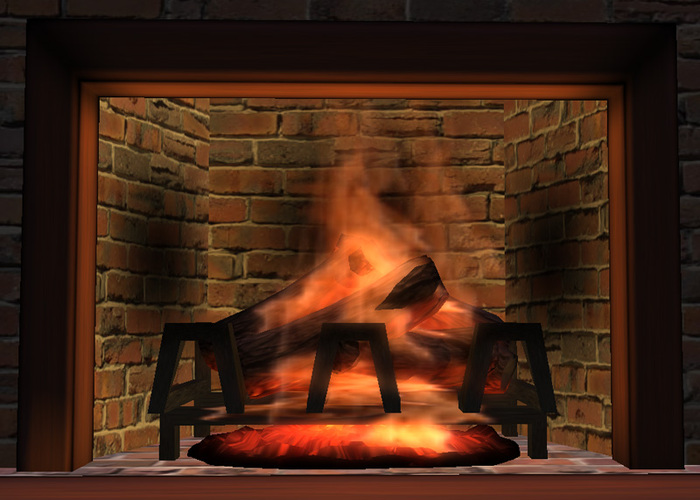 Fireplace dark cherry (MC)