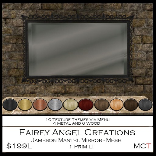 FAC Jameson Mantel Mirror 199L