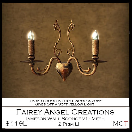 FAC  Jameson Wall Sconce 119L