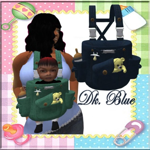 Denim Baby Sling Dk. Blue