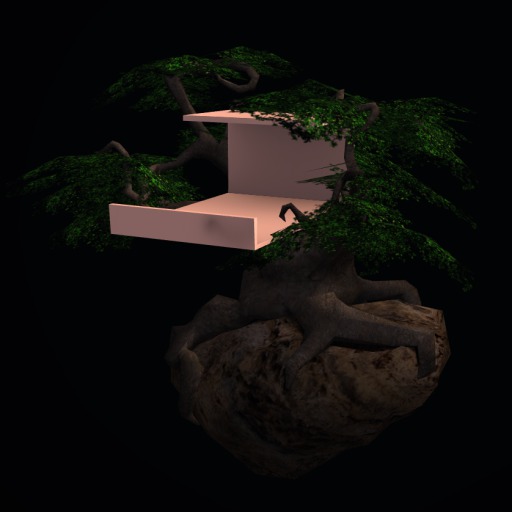 Zola's treehouse tree with platform FULL PERM