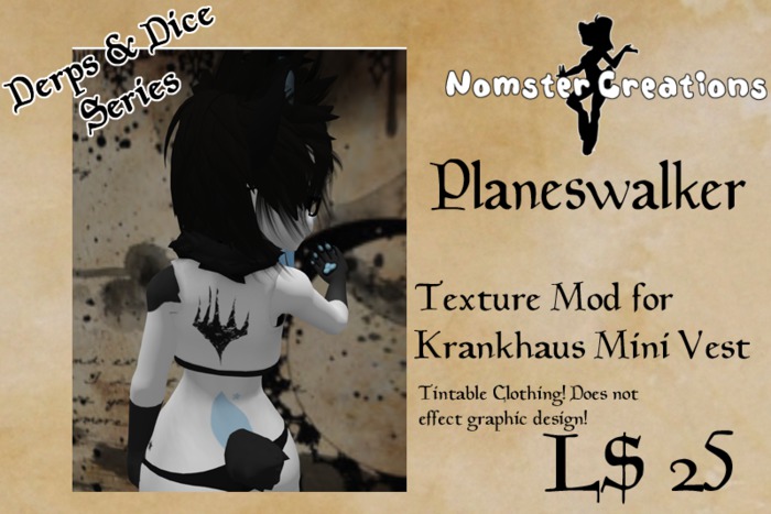 Nomster Creations - Planeswalker MiniVest Mod BOXED