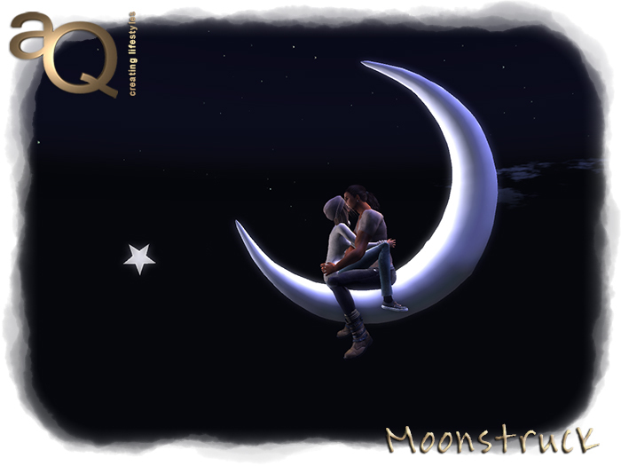 aQ Moonstruck - romantic couples moon
