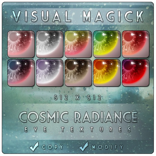 :VM: Cosmic Radiance Eye Textures