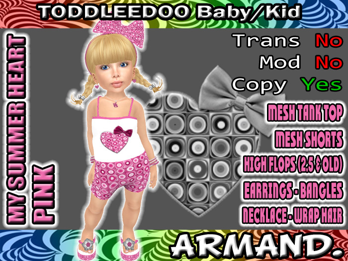 --ARMAND-- MY SUMMER HEART - PINK