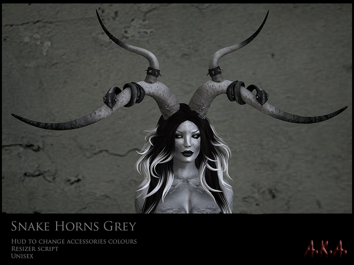 ..: AKA :.. Snake Horns Grey