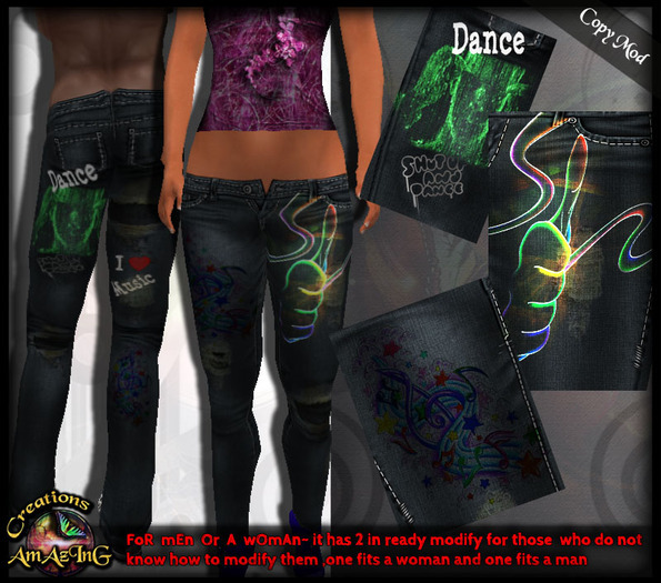 AmAzInNg CrEaTiOnS 8 pants