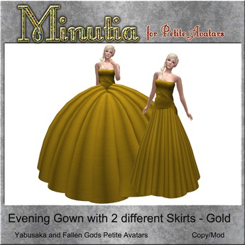 gold petite evening dress