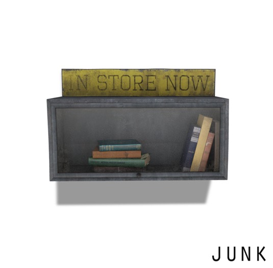 junk. vintage book seller.
