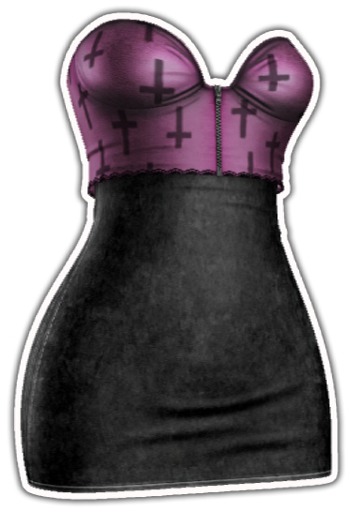 ..::PD::.. DAMNED FreeStyle slim dress