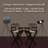 Antique Movie Set - Bogart & Becall
