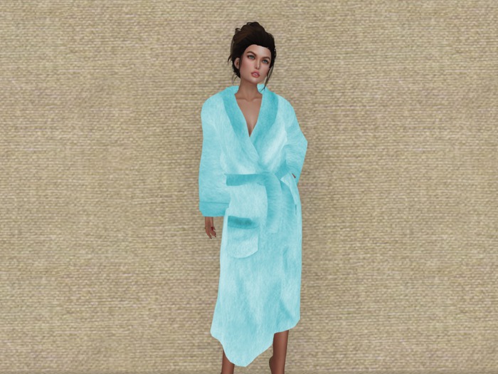 mesh ladies bathrobe
