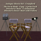 Antique Movie Set - Crawford